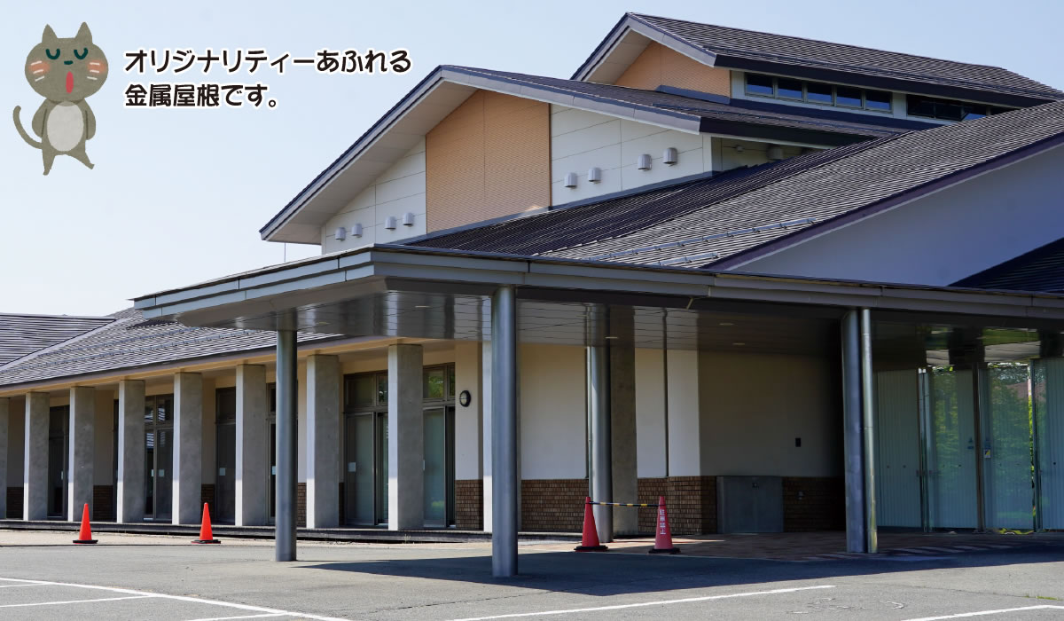 機能性に優れたオリジナリティーあふれる金属屋根です。高断熱、高強度、防水性も非常に高いルーフです。